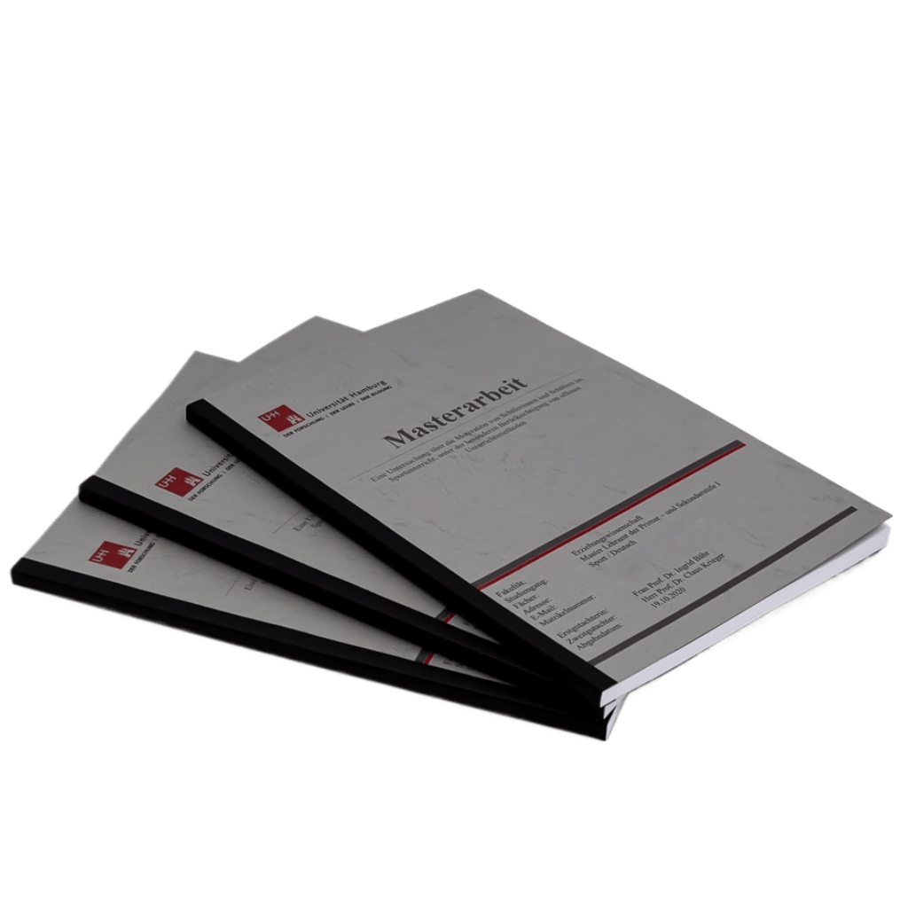 bachelorarbeit softcover binden